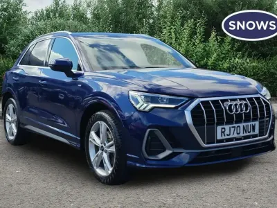 Used Audi Q3 S-Line 150 HP (110 kW) 2021 Blue SUV