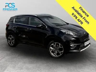 Used Kia Sportage GT-Line 136 HP (100 kW) 2021 Black SUV