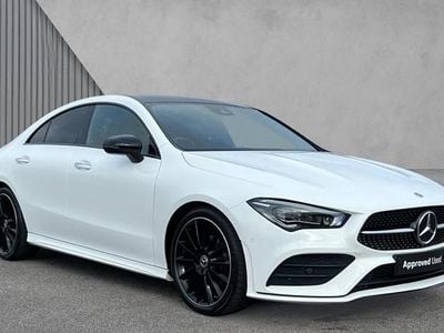 Used Mercedes CLA180 AMG Line Premium Plus 136 HP (100 kW) 2023 Polar white Sedan