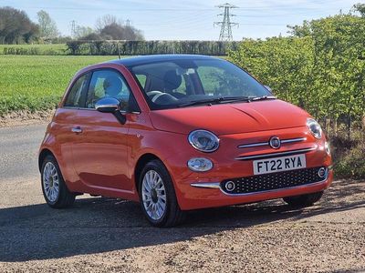 Used Fiat 500 Dolcevita 70 HP (51 kW) 2022 Orange Hatchback