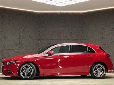 Used Mercedes A200 AMG Line Premium Plus 150 HP (110 kW) 2019 Red Hatchback