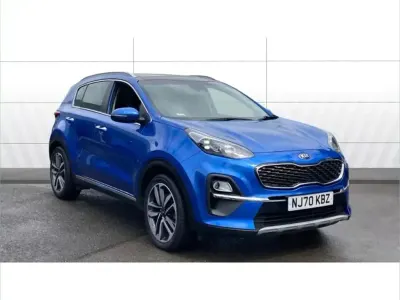 Used Kia Sportage 136 HP (100 kW) 2020 Blue SUV