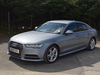 Usado Audi A6 S-Line 190 HP (139 kW) 2016 Cinzento Sedan