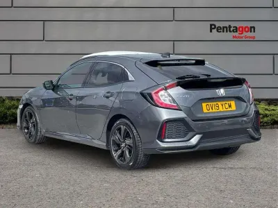 Used Honda Civic SR 124 HP (91 kW) 2019 Grey Hatchback
