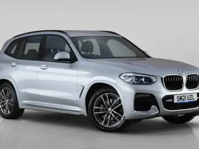 Used BMW X3 M Sport 292 HP (214 kW) 2021 Silver SUV