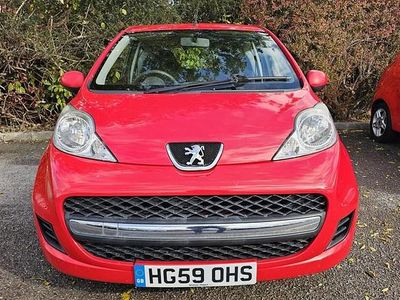 Used Peugeot 107 2009 Red Hatchback