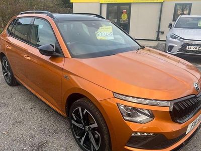 Used Skoda Kamiq Monte Carlo 2024 Orange SUV