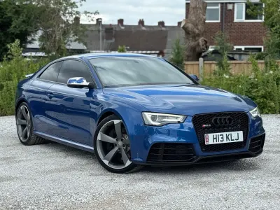 Used Audi RS5 Advanced 450 HP (330 kW) 2013 Blue Coupe