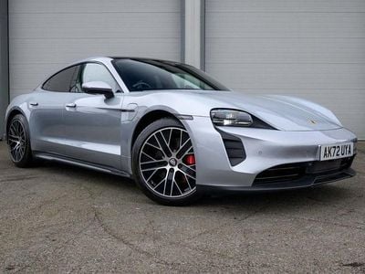 Used Porsche Taycan Performance Package 11 kW (15 HP) 2022 Silver Sedan