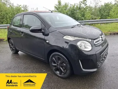 Used Citroën C1 Feel 68 HP (50 kW) 2015 Black Hatchback
