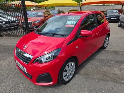 Gebraucht Peugeot 108 Active 2018 Rot Kleinwagen
