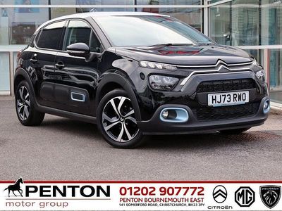 Used Citroën C3 PureTech 110 HP (80 kW) 2023 Black Hatchback