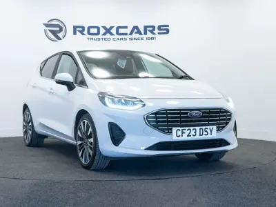 Used Ford Fiesta Titanium X 125 HP (91 kW) 2023 White Hatchback