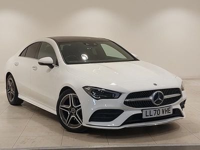 Used Mercedes CLA180 AMG Line Premium Plus 136 HP (100 kW) 2020 White Sedan