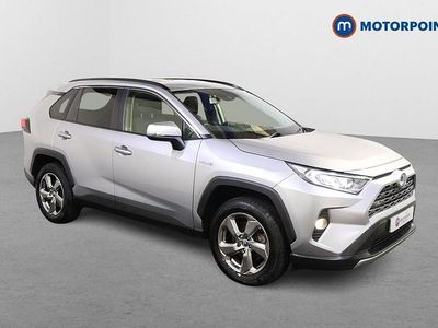 Silver Used 2021 Toyota RAV4 Hybrid Design SUV | £22,199 (Good price)