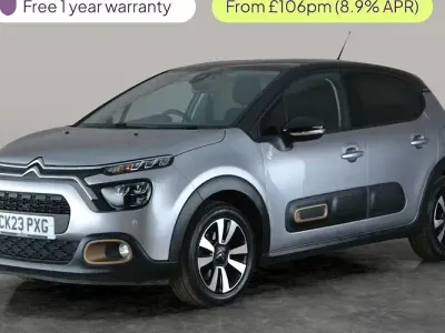 Used Citroën C3 PureTech 83 HP (61 kW) 2023 Grey Hatchback