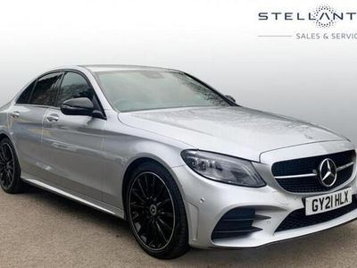 used Mercedes C220 CLASSE C 2.0AMG LINE NIGHT EDITION (PREMIUM) G-TRONI DIESEL FROM 2021 FROM GODALMING (GU7 2RD) | SPOTICAR