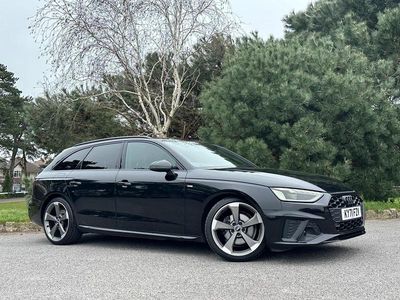 Used Audi A4 Black Edition 163 HP (119 kW) 2021 Black Estate