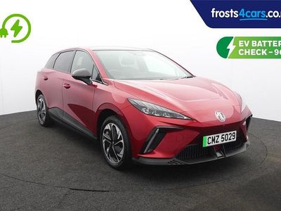 Used MG MG4 EV Trophy 2023 Red Hatchback
