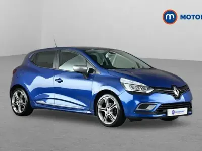 Used Renault Clio GT-Line 90 HP (66 kW) 2018 Blue Hatchback