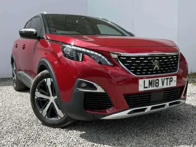 Used Peugeot 3008 GT 2018 Red SUV