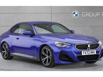Used BMW 220 M Sport 184 HP (135 kW) 2022 Portimao blue Coupe