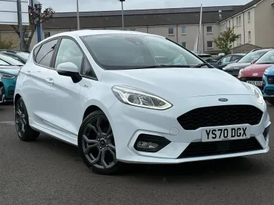 Used Ford Fiesta ST-Line 2020 White Hatchback