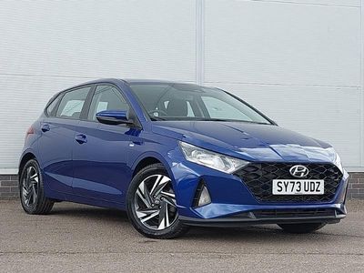 Used Hyundai i20 SE 100 HP (73 kW) 2023 Blue Hatchback