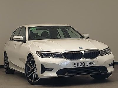 Used BMW 330e Sport Line 292 HP (214 kW) 2020 White Sedan