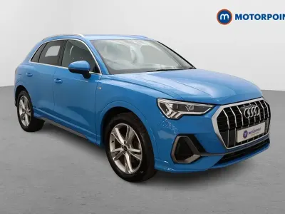 Używany Audi Q3 S-Line 150 KM (110 kW) 2022 Niebieski SUV