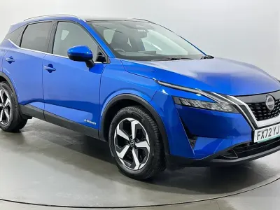 Used Nissan Qashqai N-Connecta 190 HP (139 kW) 2022 Blue SUV