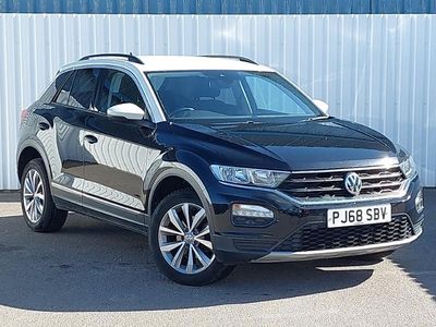 Used VW T-Roc Design 115 HP (84 kW) 2018 Black SUV