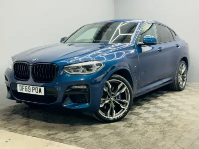 Usado BMW X4 M Sport 354 CV (260 kW) 2019 Azul SUV