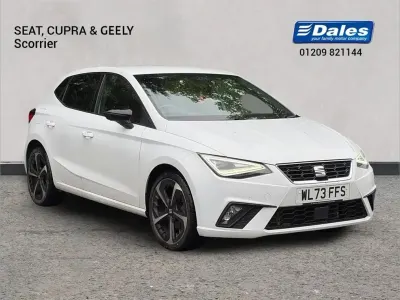 Used Seat Ibiza FR Sport 108 HP (79 kW) 2024 White Hatchback