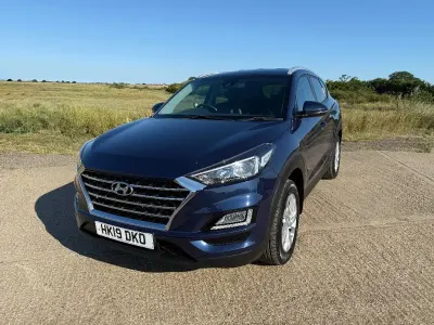 Used Hyundai Tucson SE 136 HP (100 kW) 2019 Metallic blue SUV