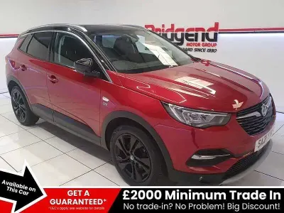 Used Vauxhall Grandland X Edition 130 HP (95 kW) 2021 Red SUV