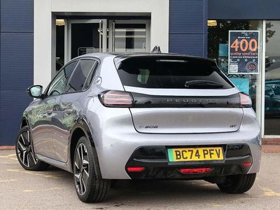 Grey Used 2025 Peugeot e-208 GT Hatchback | £22,390 (Expensive)