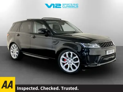 Käytetty Land Rover Range Rover Sport Autobiography Dynamic 339 HP (249 kW) 2019 Musta Katumaasturi