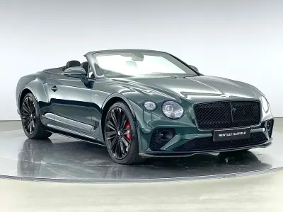 Used Bentley Continental 659 HP (484 kW) 2022 Green Cabriolet