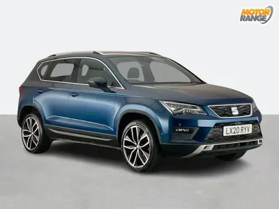 Used Seat Ateca XCELLENCE Lux 150 HP (110 kW) 2020 Blue SUV