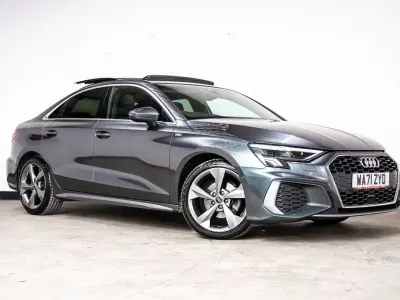 Used Audi A3 S-Line 110 HP (80 kW) 2022 Grey Sedan
