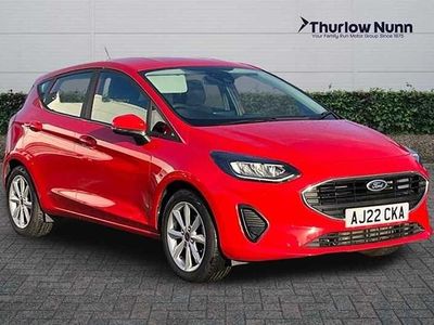 Red Used 2022 Ford Fiesta Trend Hatchback | £10,590 (Good price)