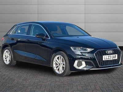 Used Audi A3 Comfort 110 HP (80 kW) 2023 Brilliant black Sedan