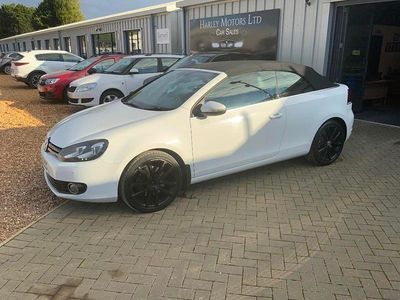 Used VW Golf Cabriolet GT 140 HP (102 kW) 2012 White Cabriolet