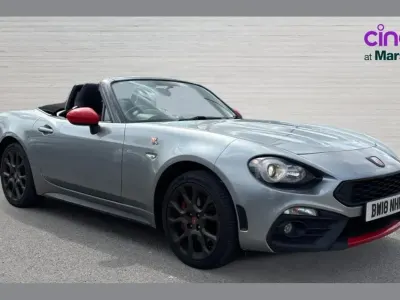 Used Abarth 124 Spider 170 HP (125 kW) 2018 Grey Cabriolet