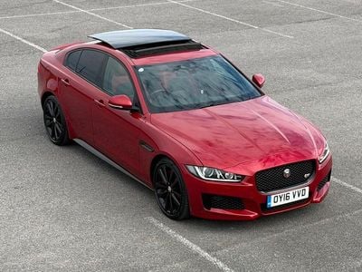 Used Jaguar XE Supercharged 2016 Red Sedan