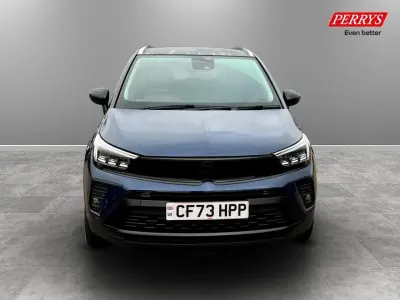 Used Vauxhall Crossland Ultimate 108 HP (79 kW) 2023 Blue SUV