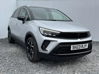 Used Vauxhall Crossland Ultimate 110 HP (80 kW) 2023 Grey SUV