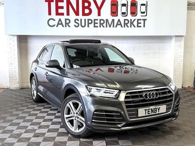 Begagnad Audi Q5 S-Line 190 HK (139 kW) 2018 Grå SUV