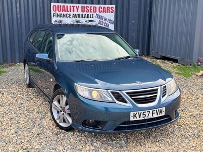 Used Saab 9-3 Vector 120 HP (88 kW) 2007 Blue Estate